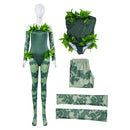 Harley Quinn Season 5 Poison Ivy Women Green Jumpsuit Carnival Halloween Cosplay Costume