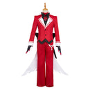 Hazbin Hotel 2025 Season 2 Alastor Red Outfit Carnival Halloween Cosplay Costume