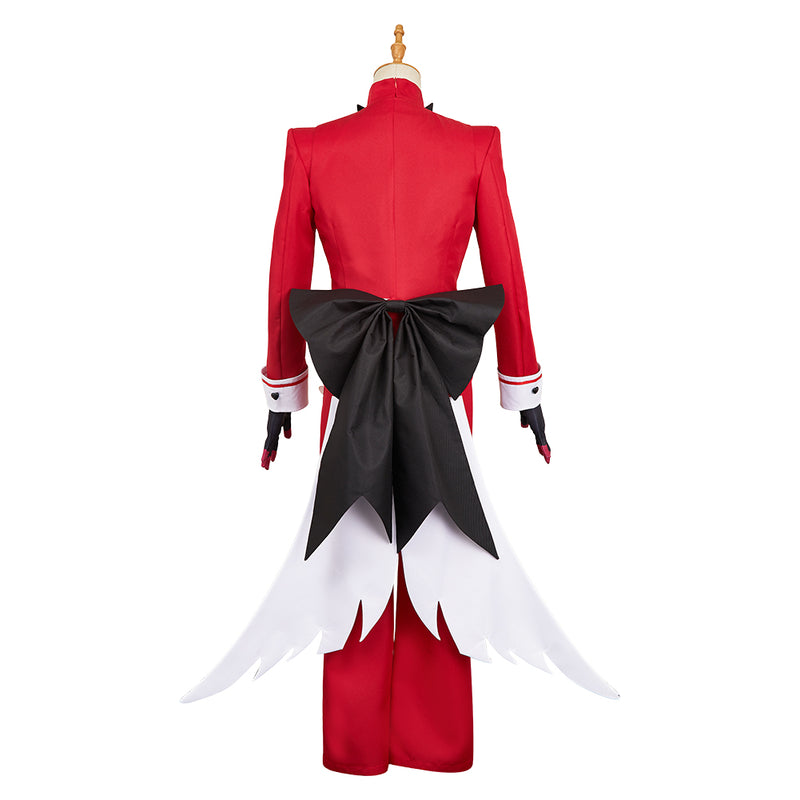 Hazbin Hotel 2025 Season 2 Alastor Red Outfit Carnival Halloween Cosplay Costume
