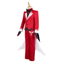Hazbin Hotel 2025 Season 2 Alastor Red Outfit Carnival Halloween Cosplay Costume