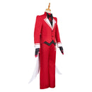 Hazbin Hotel 2025 Season 2 Alastor Red Outfit Carnival Halloween Cosplay Costume