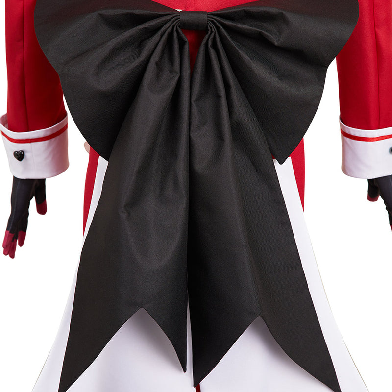 Hazbin Hotel 2025 Season 2 Alastor Red Outfit Carnival Halloween Cosplay Costume