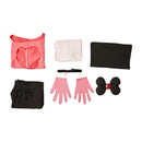 Hazbin Hotel 2025 Season 2 Angel Dust Black-Pink Outfit Women Carnival Halloween Cosplay Costume