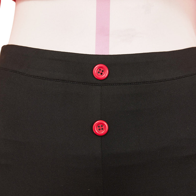 Hazbin Hotel 2025 Season 2 Angel Dust Black-Pink Outfit Women Carnival Halloween Cosplay Costume