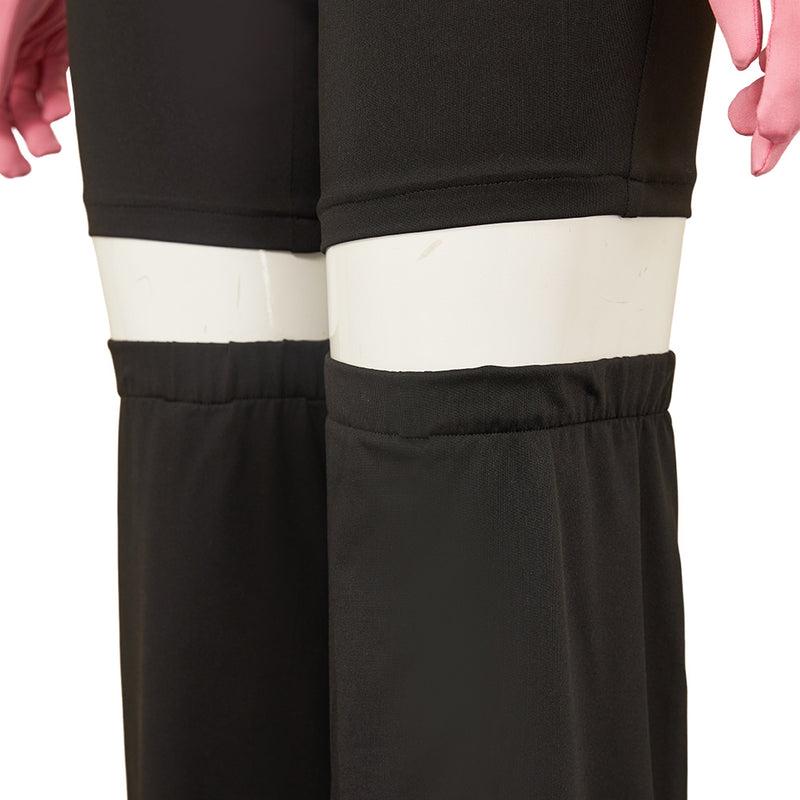 Hazbin Hotel 2025 Season 2 Angel Dust Black-Pink Outfit Women Carnival Halloween Cosplay Costume