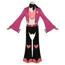 Hazbin Hotel 2025 Season 2 Angel Dust Pink Outfit Women Carnival Halloween Cosplay Costume