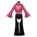 Hazbin Hotel 2025 Season 2 Angel Dust Pink Outfit Women Carnival Halloween Cosplay Costume