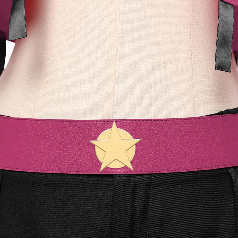 Hazbin Hotel 2025 Season 2 Angel Dust Pink Outfit Women Carnival Halloween Cosplay Costume