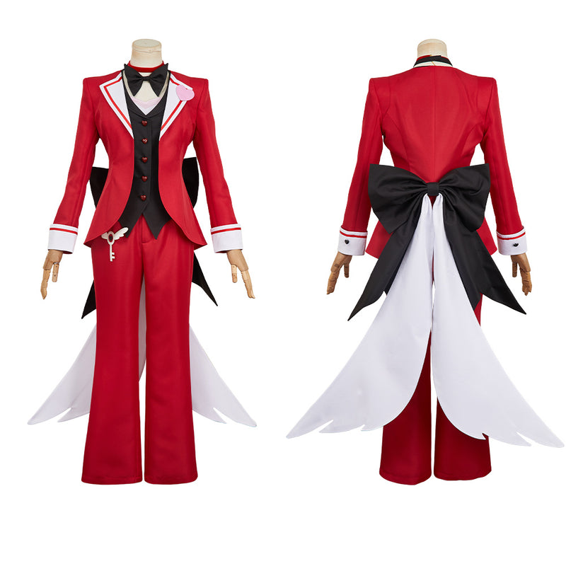 Hazbin Hotel 2025 Season 2 Angel Dust Red Outfit Women Carnival Halloween Cosplay Costume