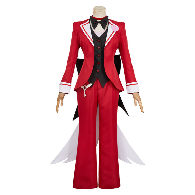 Hazbin Hotel 2025 Season 2 Angel Dust Red Outfit Women Carnival Halloween Cosplay Costume