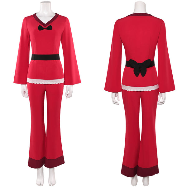 Hazbin Hotel 2025 Season 2 Charlie Red Pajamas Women Carnival Halloween Cosplay Costume