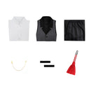 Hazbin Hotel 2025 Season 2 Sir Pentious Grey Outfit Carnival Halloween Cosplay Costume