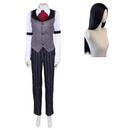 Hazbin Hotel 2025 Season 2 Sir Pentious Pendleton Human Grey Outfit Carnival Halloween Cosplay Costume