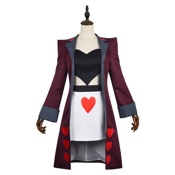 Hazbin Hotel 2025 Season 2 Velvette Black Outfit Women Carnival Halloween Cosplay Costume