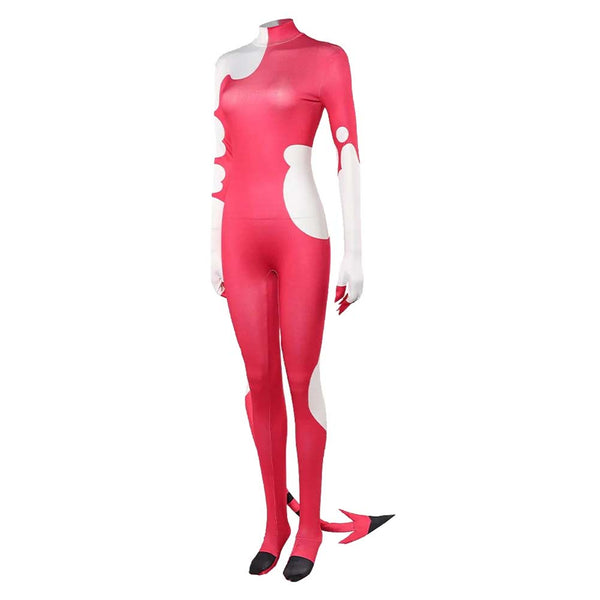 Hazbin Hotel 2025 Season 2 VOX Pink Outfit Women Carnival Halloween Cosplay Costume
