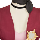 Hazbin Hotel Angel Dust Women Sheriff Hat Outfits Set Halloween Carnival Party Cosplay Costume