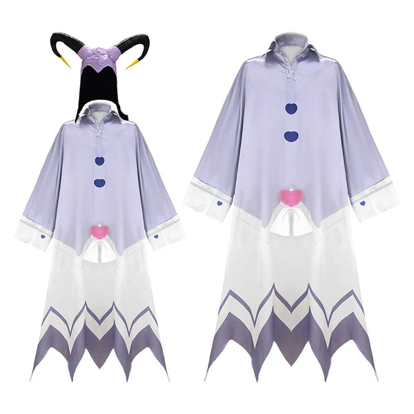 Hazbin Hotel Season 2 Valentino Femboy Top Cape Skirt Set Halloween Carnival Party Cosplay Costume