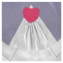 Hazbin Hotel Season 2 Adam Cafe Lounge White Robe with Hat Fullset Outfit Halloween Carnival Party Cosplay Costume