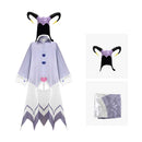Hazbin Hotel Season 2 Adam Cafe Lounge White Robe with Hat Fullset Outfit Halloween Carnival Party Cosplay Costume