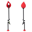 Hazbin Hotel Season 2 Alastor Microphone Cane Tail Gloves Set Cosplay Accessories Halloween Carnival Costume Prop 