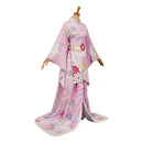 Hazbin Hotel Season 2 Angel Dust Pink Kimono Outfit Women Halloween Carnival Party Cosplay Costume