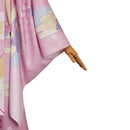 Hazbin Hotel Season 2 Angel Dust Pink Kimono Outfit Women Halloween Carnival Party Cosplay Costume