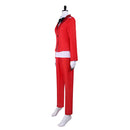 Hazbin Hotel Season 2 Charlie Morningstar Red Suit Gloves Set Friendly Halloween Carnival Party Cosplay Costume