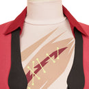 Hazbin Hotel Season 2 Ep 4 Alastor Men Open Chest Suit Halloween Carnival Party Cosplay Costume