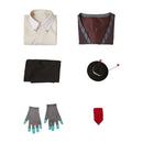 Hazbin Hotel Season 2 Ep 4 Young Vox Men Vest Pants Set Outfits Halloween Carnival Party Cosplay Costume