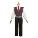 Hazbin Hotel Season 2 Ep 4 Young Vox Men Vest Pants Set Outfits Halloween Carnival Party Cosplay Costume