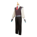 Hazbin Hotel Season 2 Ep 4 Young Vox Men Vest Pants Set Outfits Halloween Carnival Party Cosplay Costume