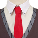 Hazbin Hotel Season 2 Ep 4 Young Vox Men Vest Pants Set Outfits Halloween Carnival Party Cosplay Costume