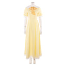 Hazbin Hotel Season 2 Husk Yellow Nightgown Halloween Carnival Party Cosplay Costume