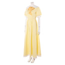 Hazbin Hotel Season 2 Husk Yellow Nightgown Halloween Carnival Party Cosplay Costume