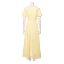 Hazbin Hotel Season 2 Husk Yellow Nightgown Halloween Carnival Party Cosplay Costume