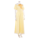 Hazbin Hotel Season 2 Husk Yellow Nightgown Halloween Carnival Party Cosplay Costume