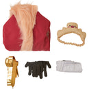 Hazbin Hotel Season 2 Lucifer Men Red Slumber Loungewear Set Halloween Carnival Party Cosplay Costume