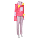 Hazbin Hotel Season 2 Lucifer Morningstar Pink Sweater Fullset Pajamas Men Halloween Carnival Party Cosplay Costume
