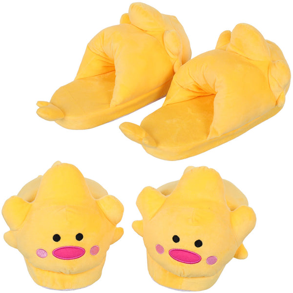 Hazbin Hotel Season 2 Lucifer Yellow Duck Slippers Cosplay Shoes  Halloween Carnival Costume Accessories  