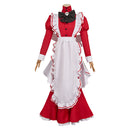 Hazbin Hotel Season 2 Rosie Cafe Lounge Red Maiden Dress Outfit Women Halloween Carnival Party Cosplay Costume