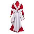 Hazbin Hotel Season 2 Rosie Cafe Lounge Red Maiden Dress Outfit Women Halloween Carnival Party Cosplay Costume
