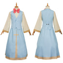 Hazbin Hotel Season 2 St Peter Men Blue Robe Fullset Outfits Halloween Carnival Party Cosplay Costume