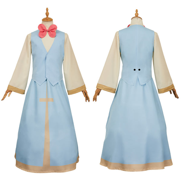 Hazbin Hotel Season 2 St Peter Men Blue Robe Fullset Outfits Halloween Carnival Party Cosplay Costume