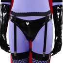Hazbin Hotel Season 2 Valentino Purple Inner Skinsuit Sexy Outfits Halloween Carnival Party Cosplay Costume