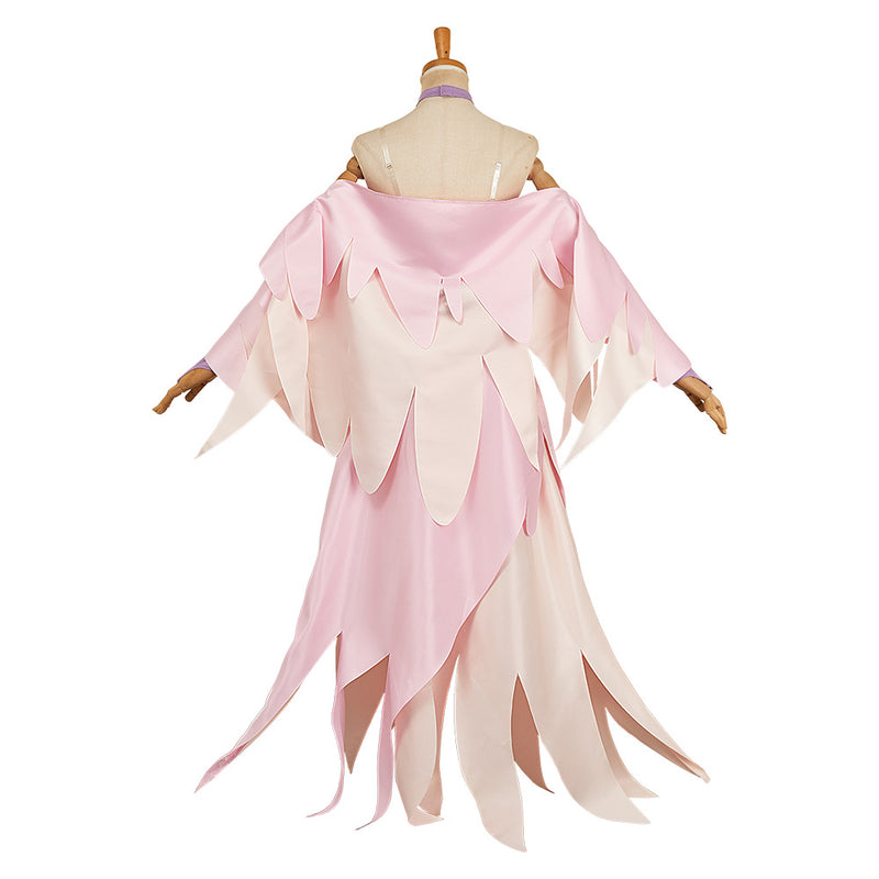 Hazbin Hotel Season 2 Velvette Once We Get Up There Pink Dress Outfit Women Halloween Carnival Party Cosplay Costume Hazbin Hotel Season 2 Velvette Once We Get Up There Pink Dress Outfit Women Halloween Carnival Party Cosplay Costume