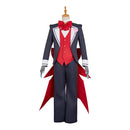 Hazbin Hotel Season 2 Vox Cafe Lounge Black Bulter Outfit Men Halloween Carnival Party Cosplay Costume  