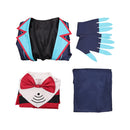 Hazbin Hotel Season 2 Vox Men Blue Fullset Outfits Halloween Carnival Party Cosplay Costume