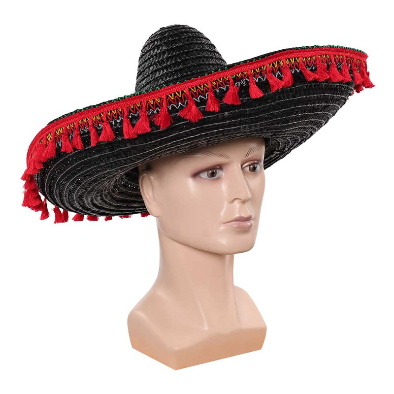 Hazbin Hotel Season 2 Vox Mexican Sombrero Hat Halloween Carnival Cosplay Costume Accessories
