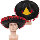 Hazbin Hotel Season 2 Vox Mexican Sombrero Hat Halloween Carnival Cosplay Costume Accessories