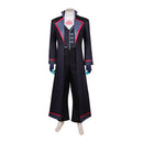 Hazbin Hotel Season 2 Vox Navy Blue Coat Set Men Halloween Carnival Party Cosplay Costume